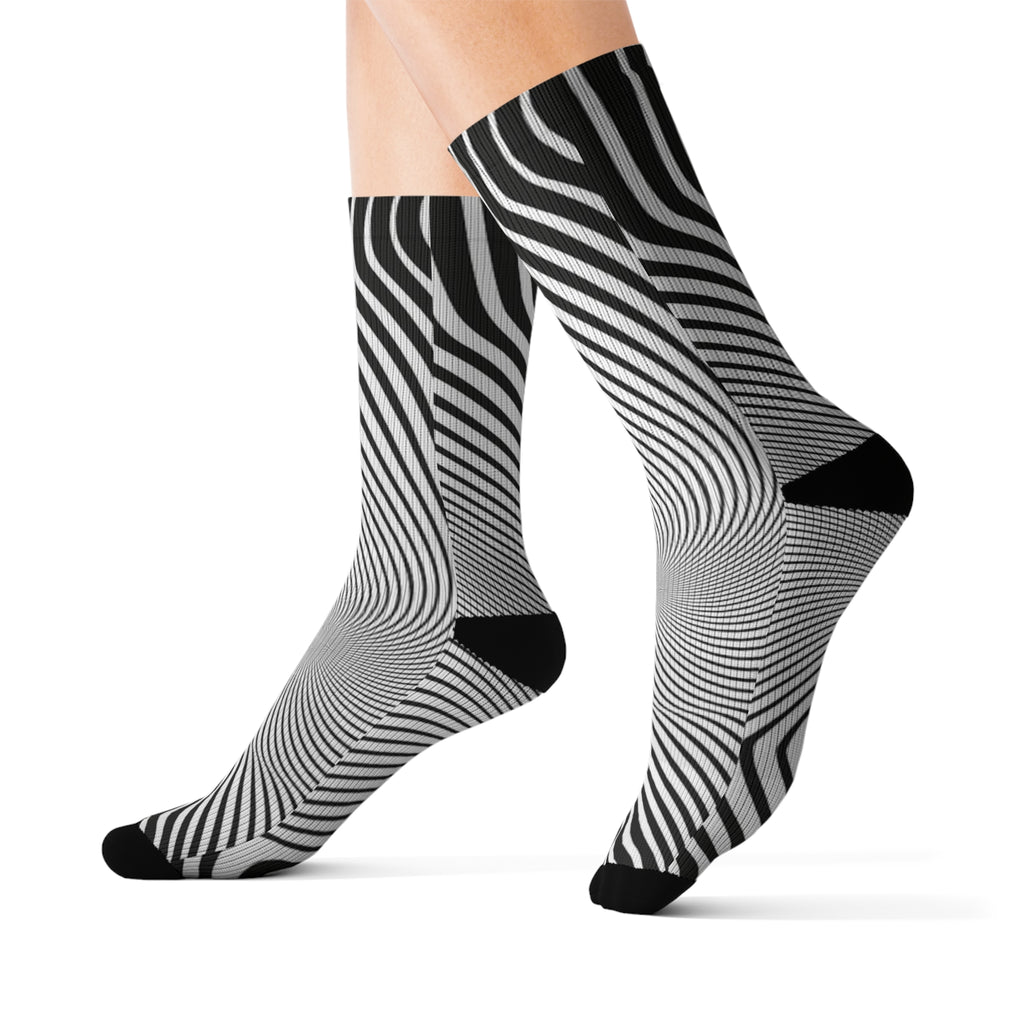 Morphic Sublimation Socks