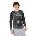 Future Time - Men's UV Protection Long Sleeve Shirt - Futuristic Tech Design