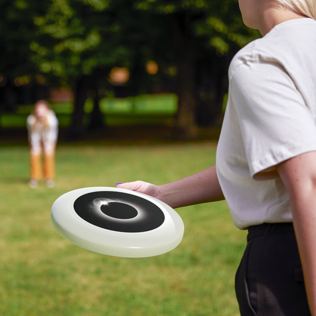 Eclipse Graphic Frisbee — Space-Themed Outdoor Flying Disc