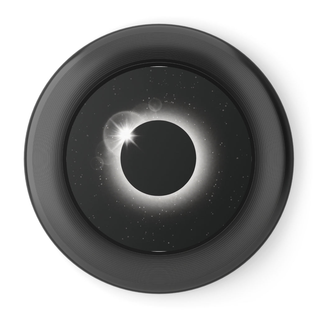 Eclipse Graphic Frisbee — Space-Themed Outdoor Flying Disc