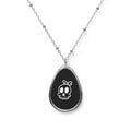 Skulky Oval Necklace