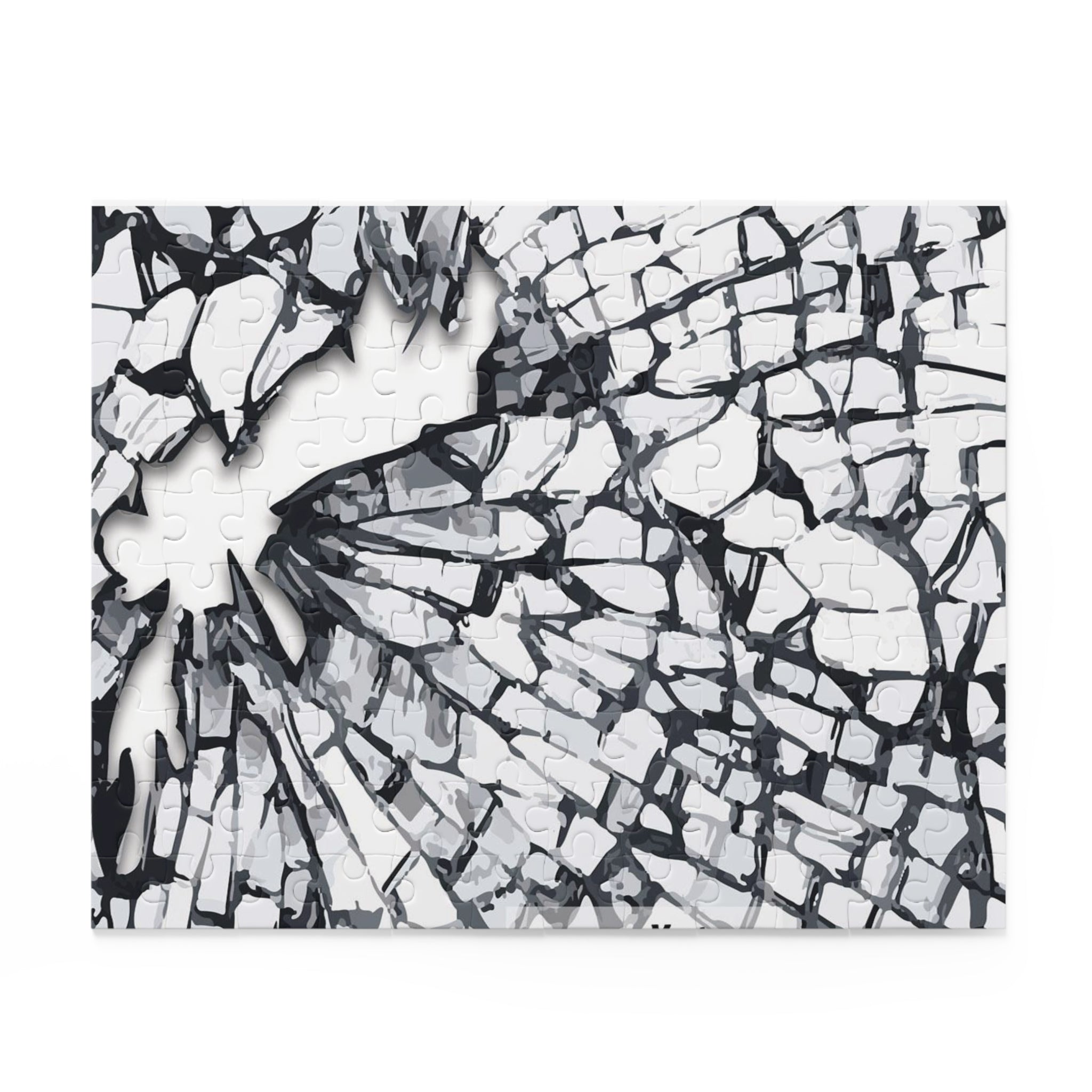 Shattered Glass Puzzle Art | Unique Home Decor, Stress Relief Activity, Gift for Puzzle Lovers, Brain Teaser, Family Fun