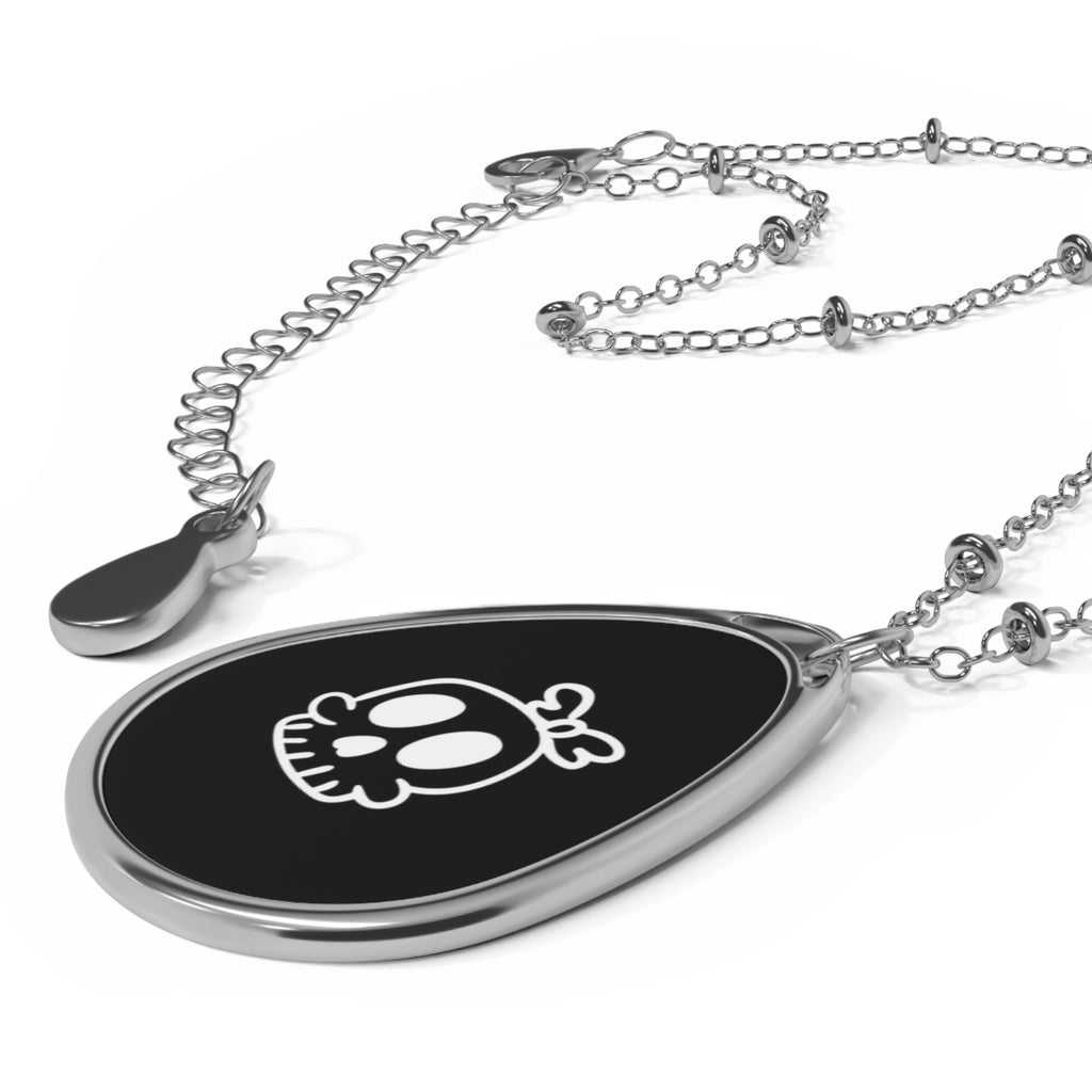 Skulky Oval Necklace