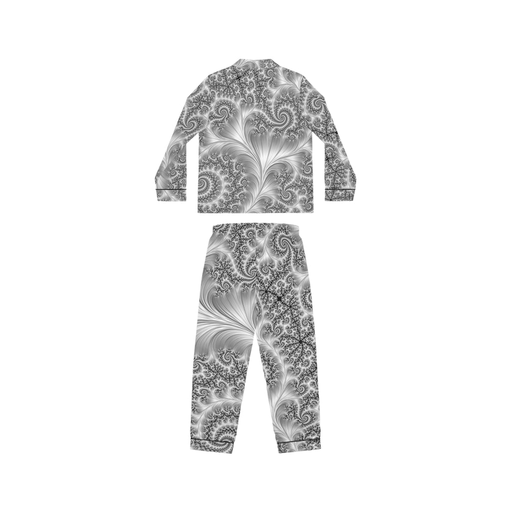 Not Paisley at All Satin Pajamas