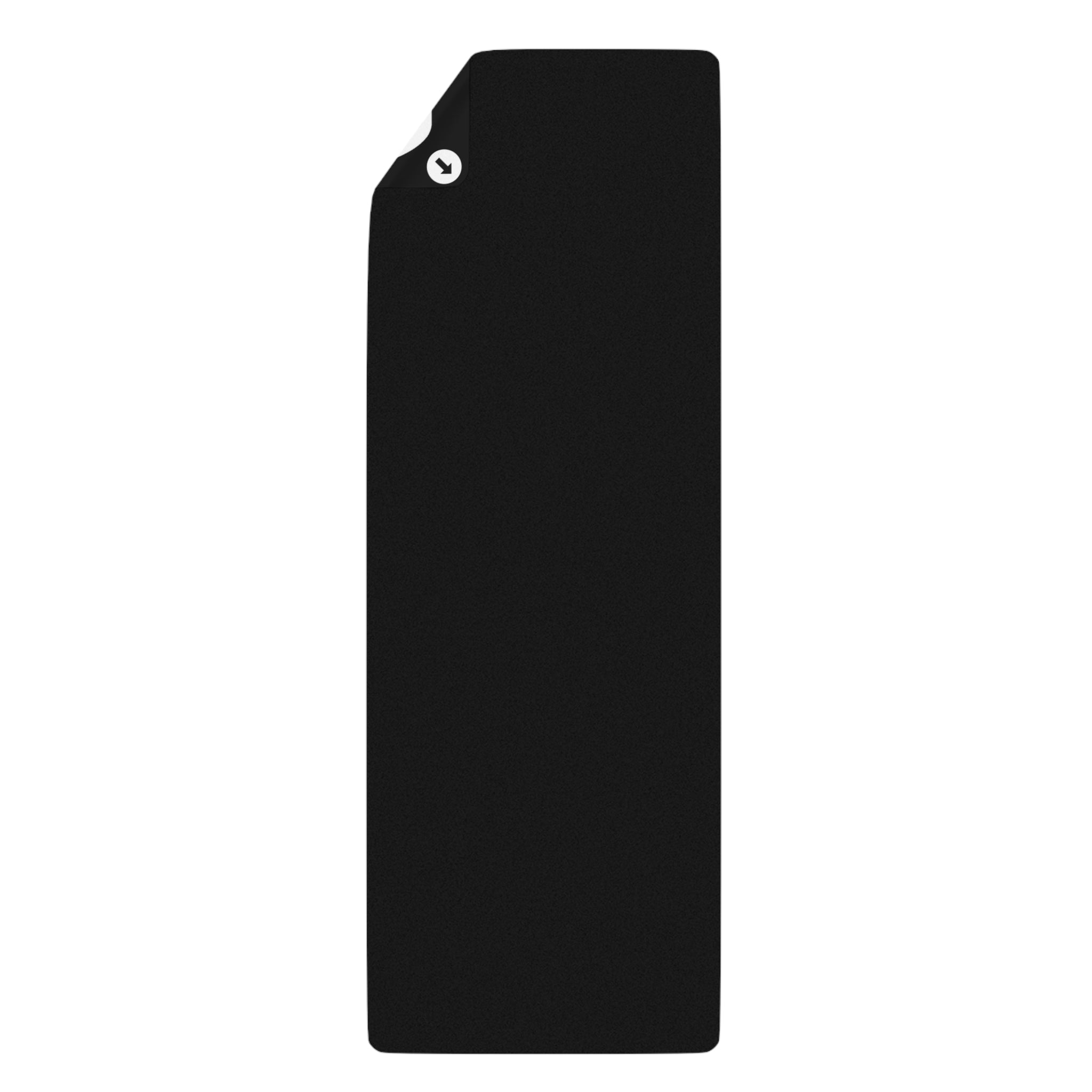 The Bendy Directions Yoga Mat | Black White Geometric