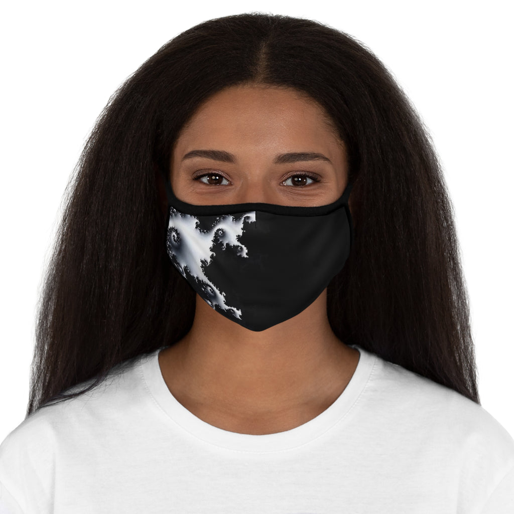 Fractal Fitted Face Mask