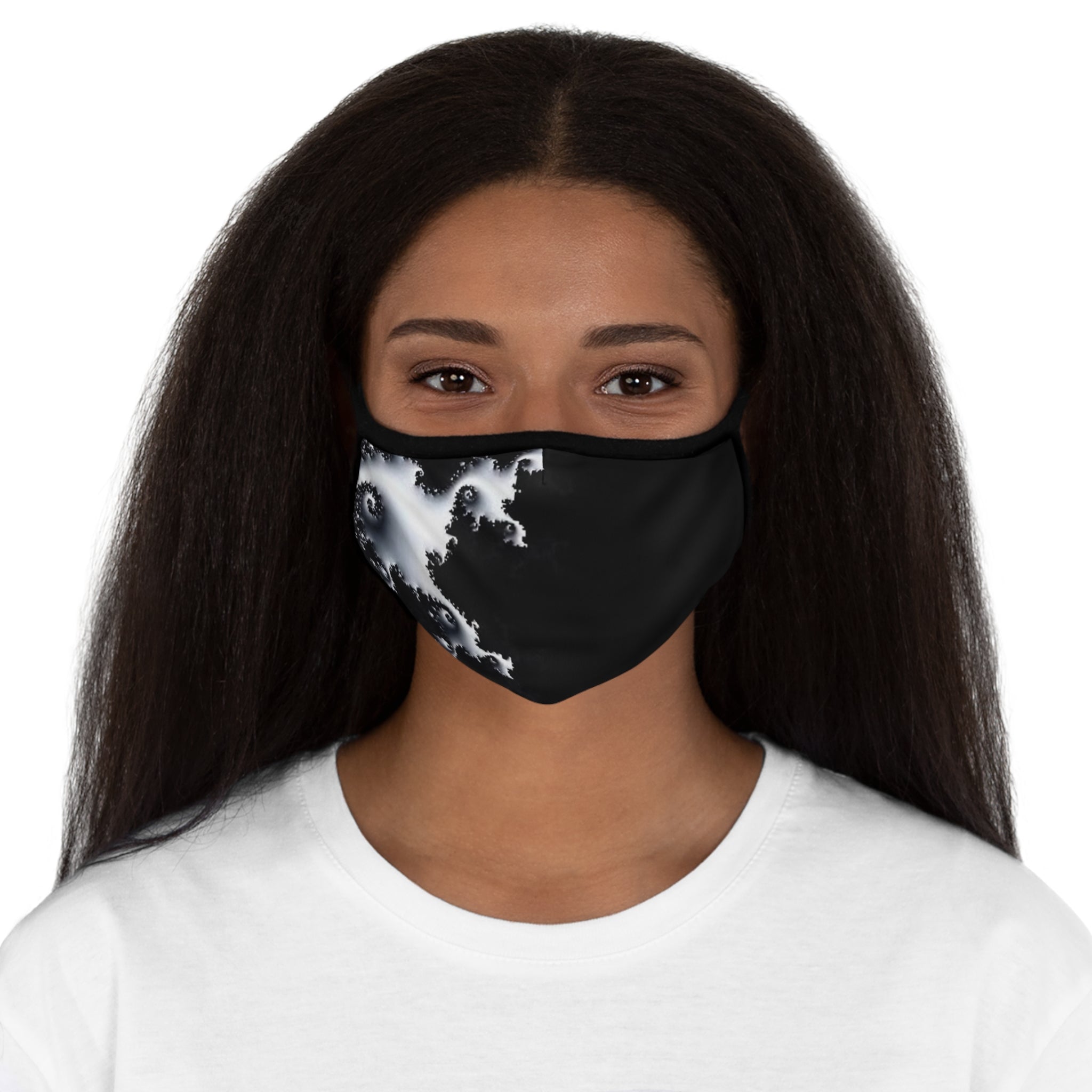 Fractal Fitted Face Mask