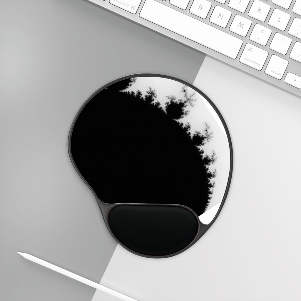 Fractal Art Mouse Pad with Wrist Rest