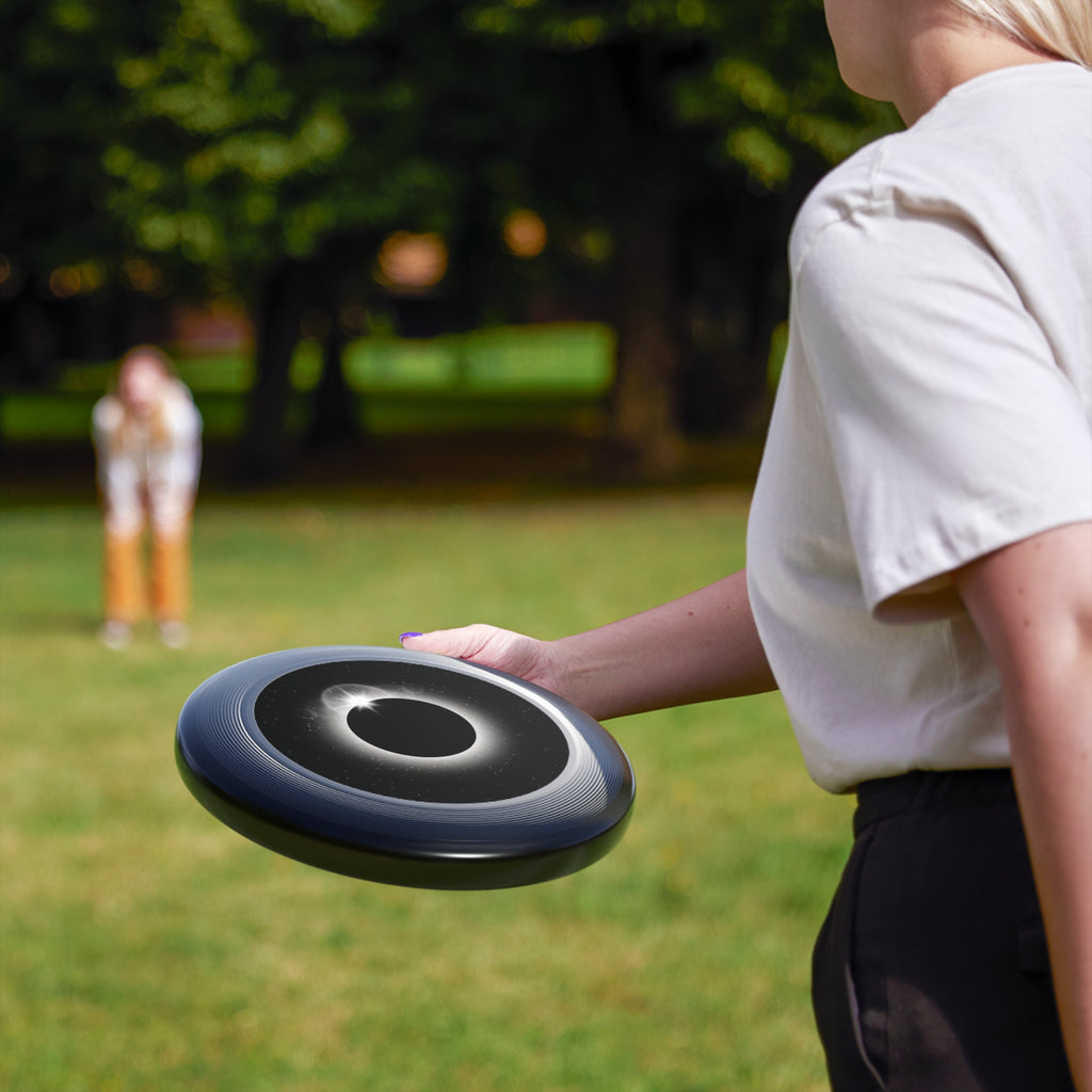 Eclipse Graphic Frisbee — Space-Themed Outdoor Flying Disc