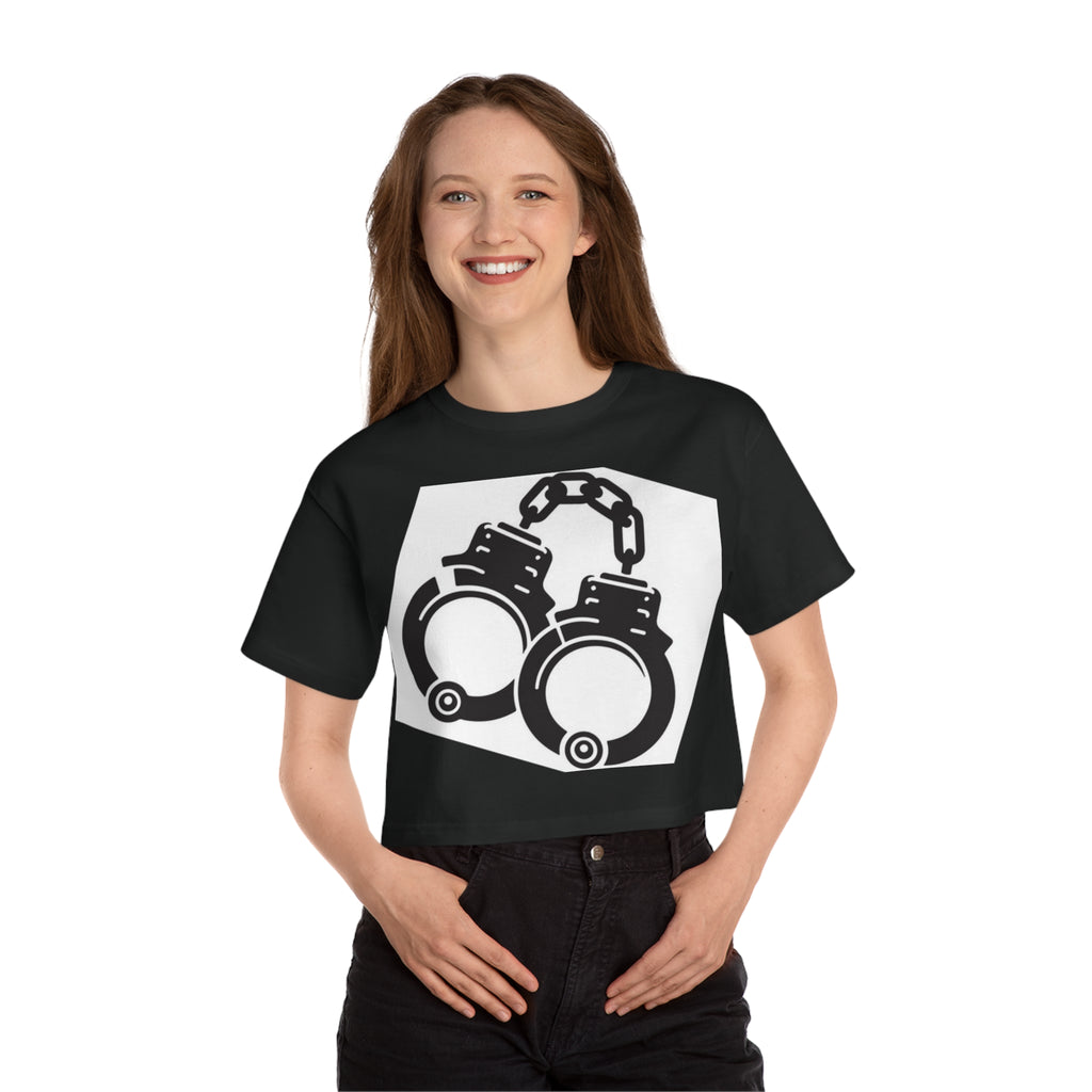 Cuffs Crop T-shirt
