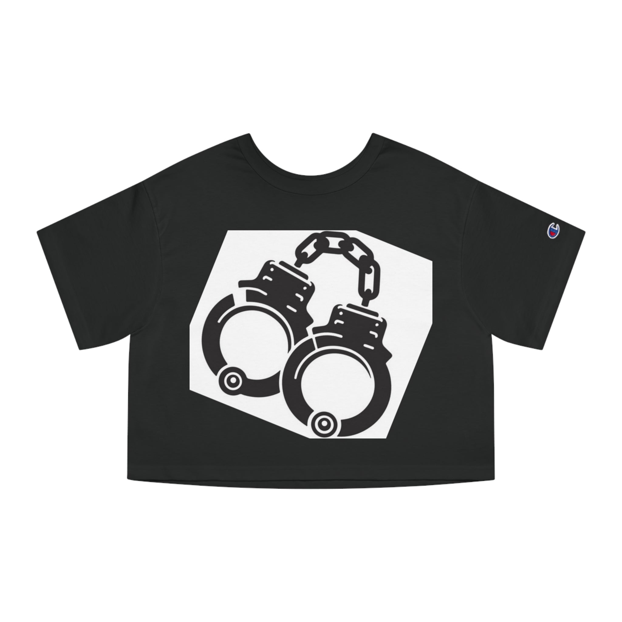 Cuffs Crop T-shirt