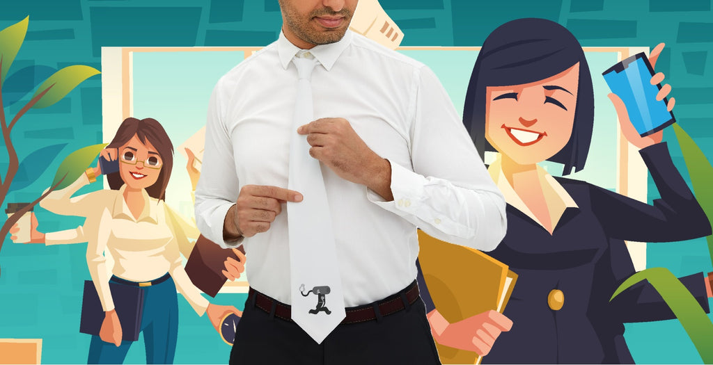Dynamite Bidniss Necktie