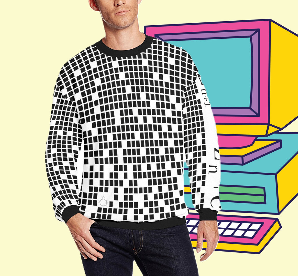 Jommetry!  - Men's All Over Print Sweatshirt (Model H18)