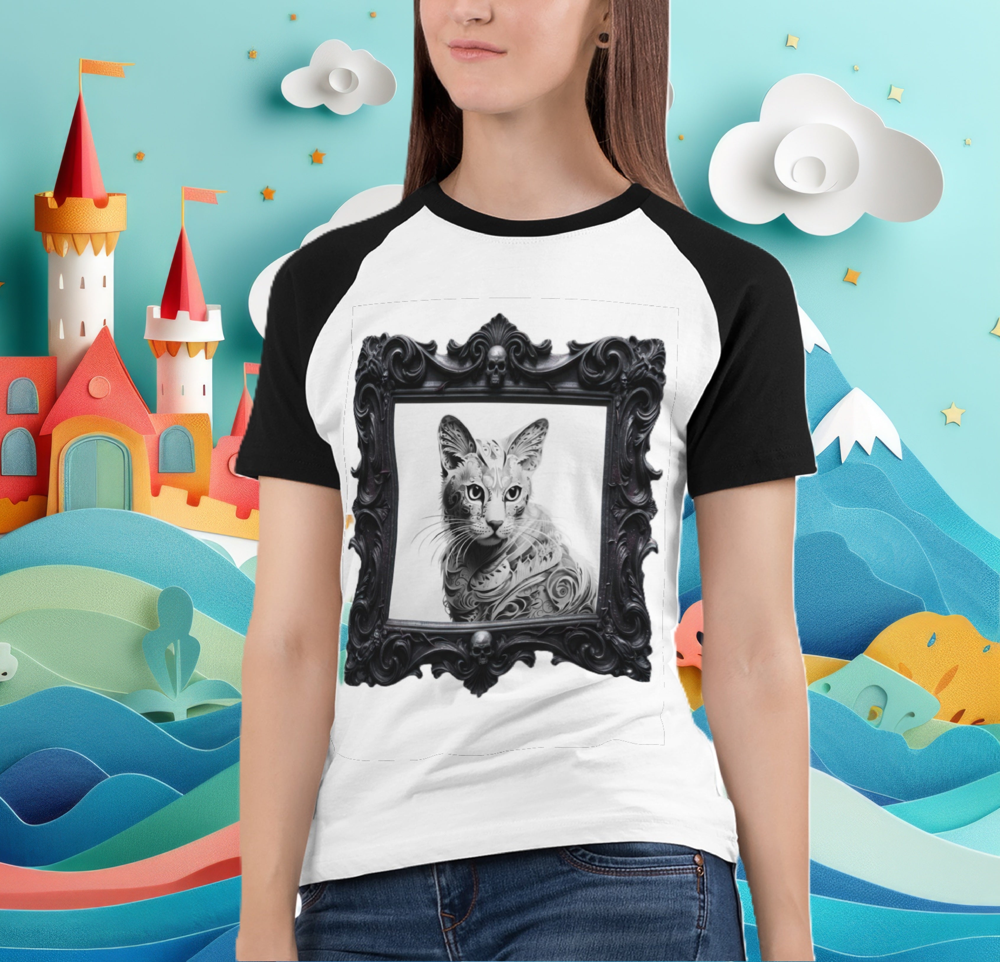 Raglan Paper Cat