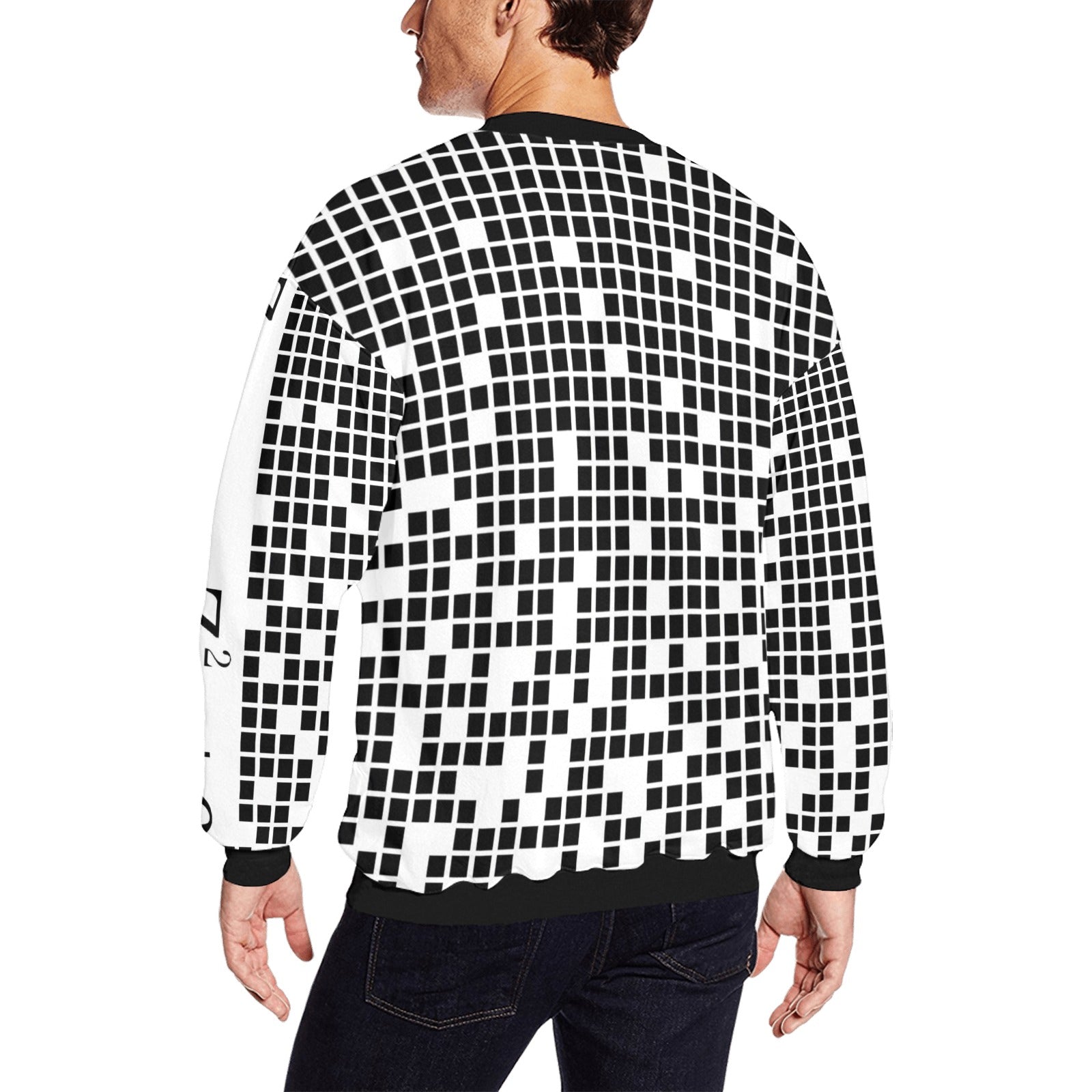 Jommetry!  - Men's All Over Print Sweatshirt (Model H18)