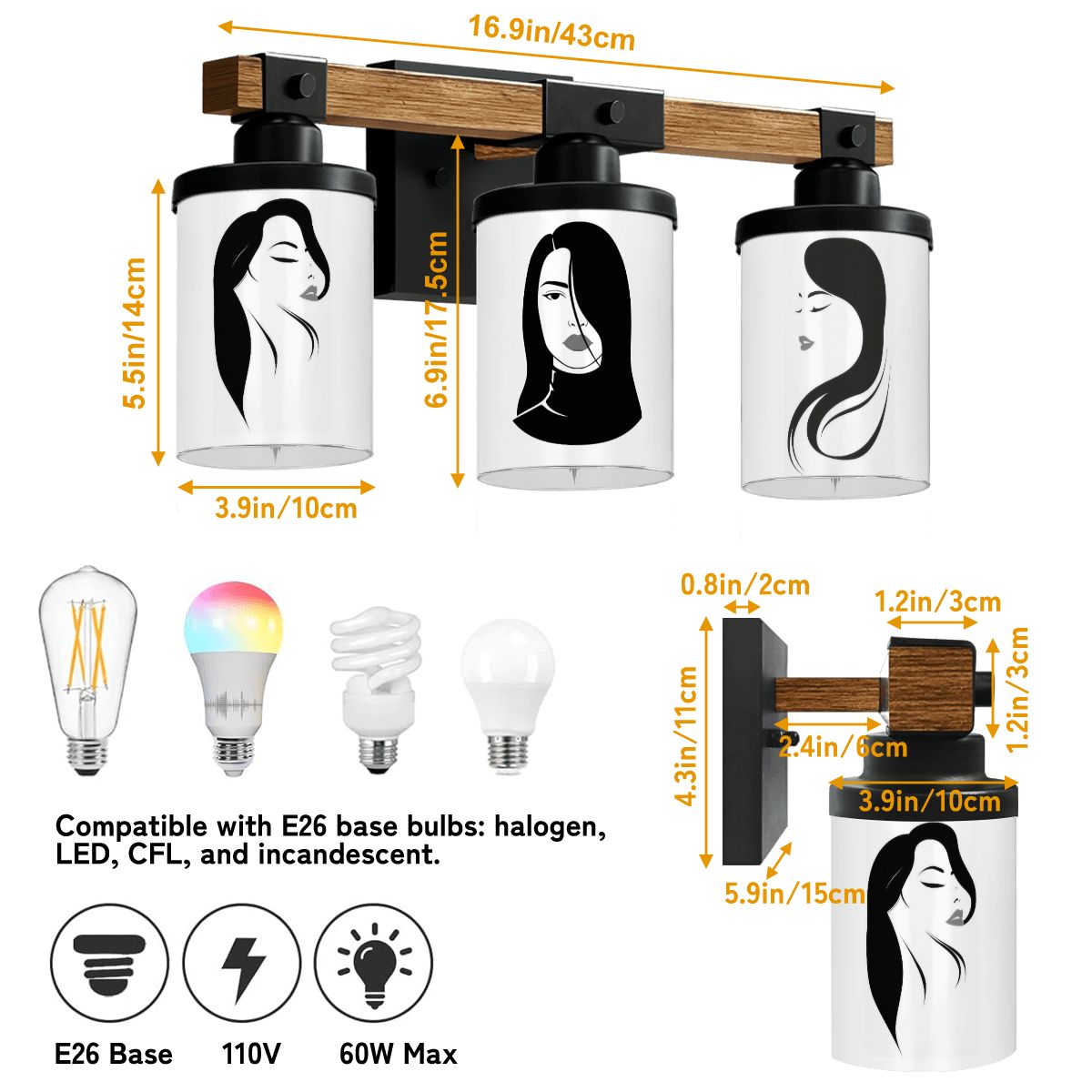 Vanity Light Fixture